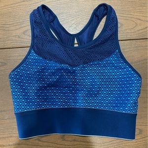 Champion sports bra, blue XS. Never worn.
